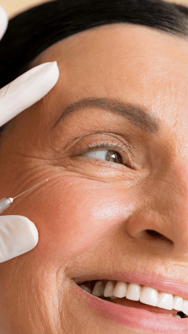 crow's feet botox in dubai
