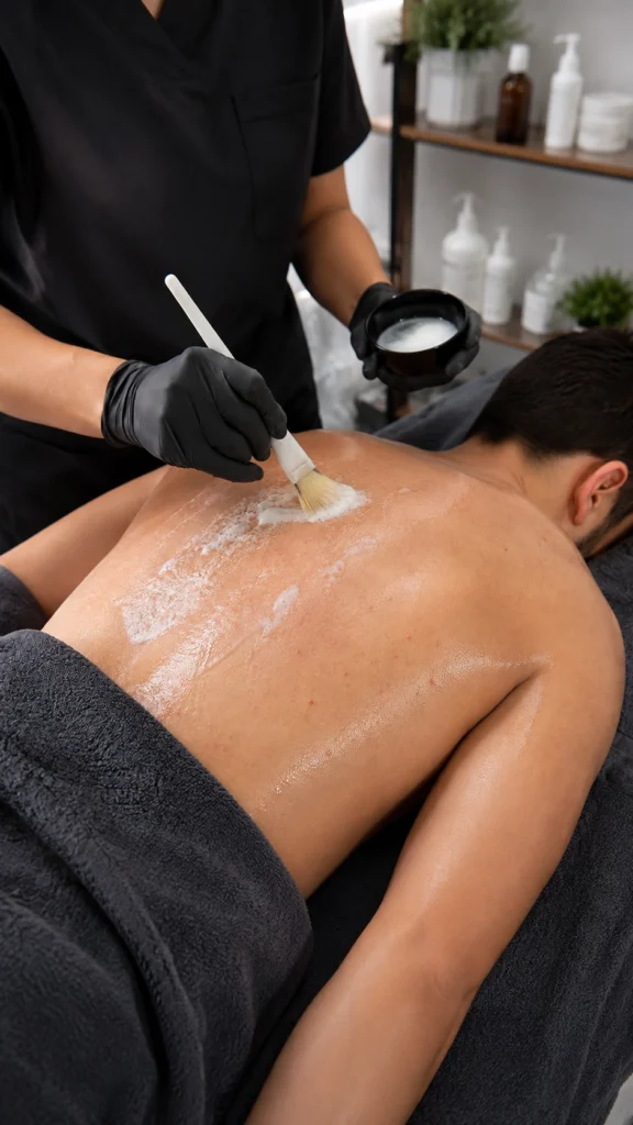 back facial